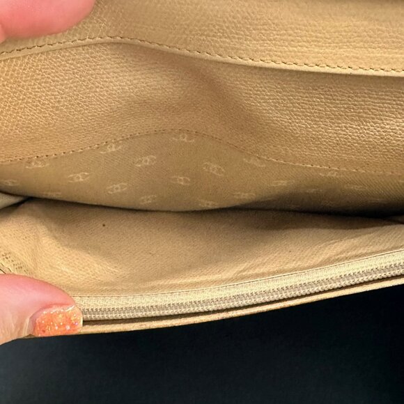 Chanel Calf Leather Long Flap Wallet - EUC - Picture 13 of 13